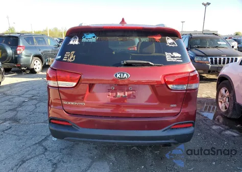 2016 Kia Sorento Lx z USA, uszkodzony, nr VIN 5XYPG4A39GG037496